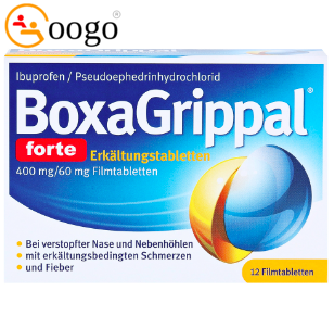 BoxaGrippal forte cold tablets 400mg/60mg